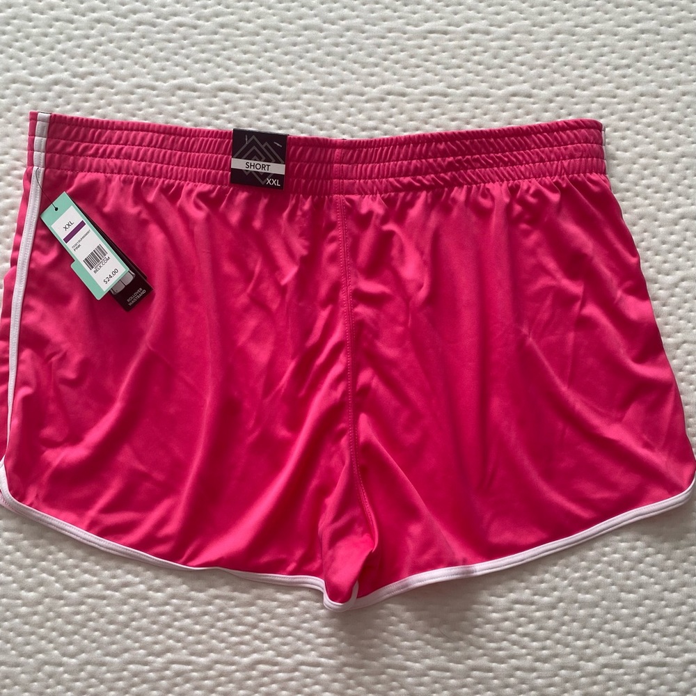 Pink Zelos athletic shorts